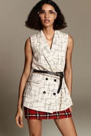 Maeve Tweed Vest at Anthropologie